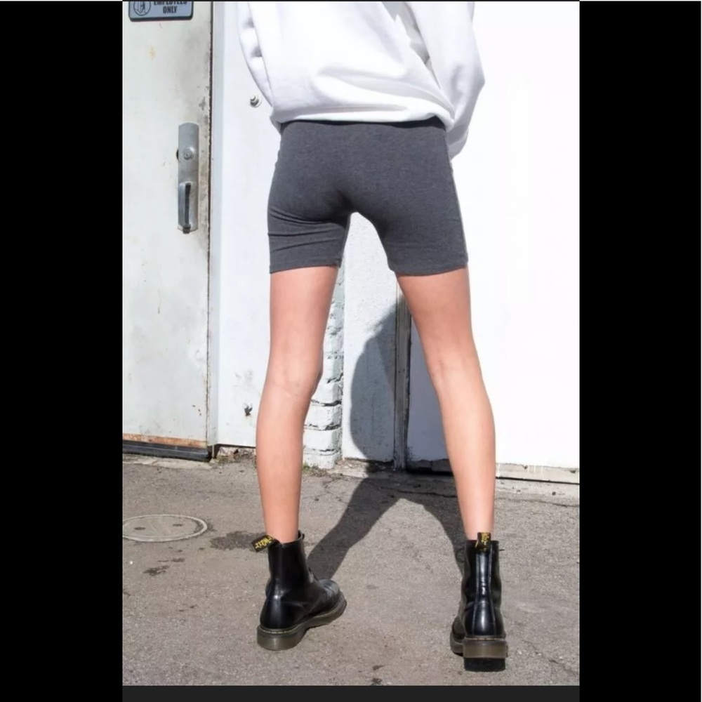 Brandy Melville dark gray griffin shorts - Picture 3 of 5